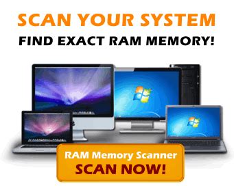 memory upgrade scanner